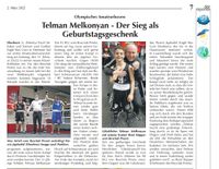 Der Boxclub Preetz zum sportlichen Einsatz bei den nationalen Vergleichskämpfen in Berlin-Schöneberg im 